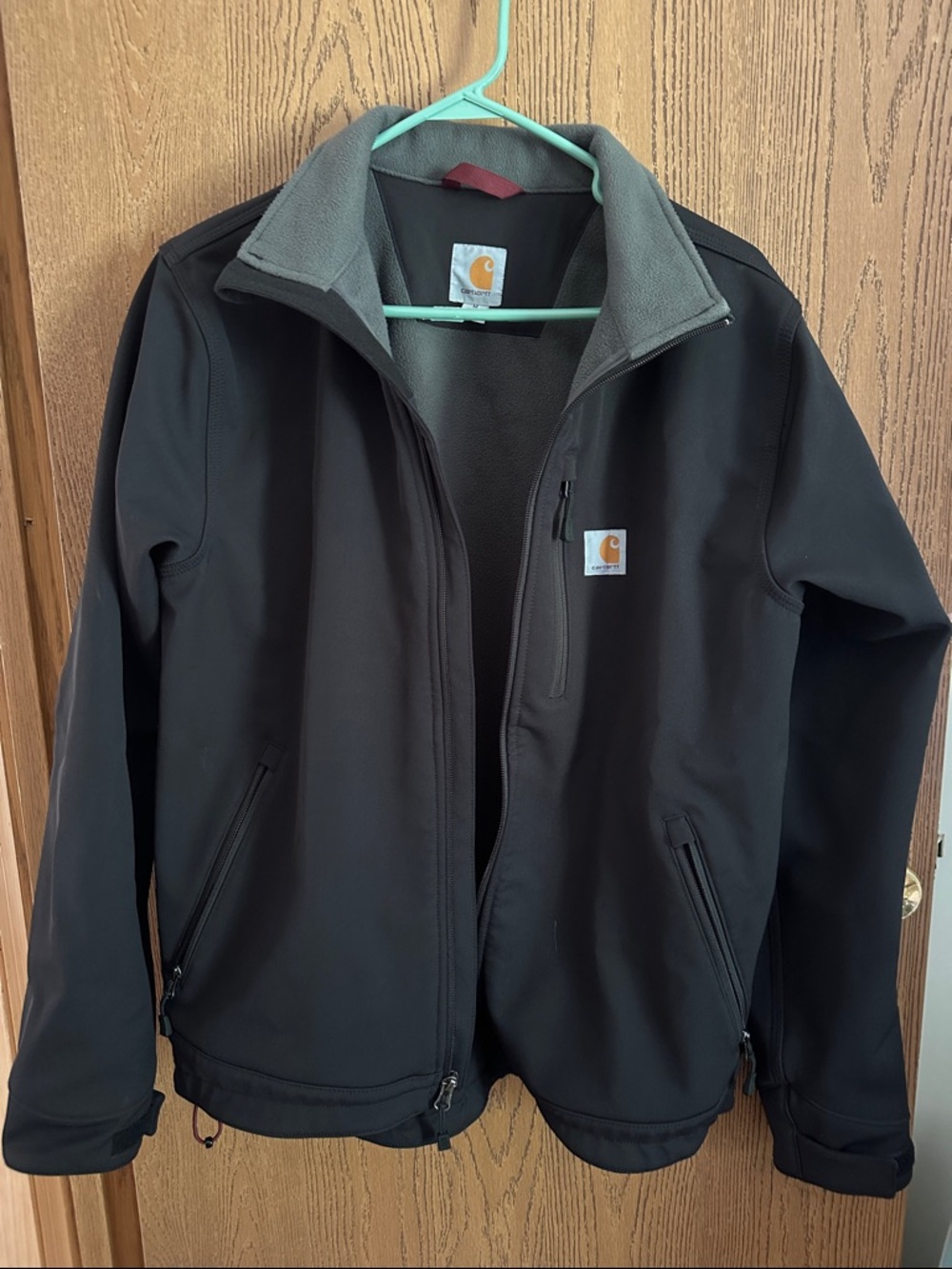 Carhartt Mens Heavyweight Softshell Jacket Rain Defender Relaxed Fit Size M